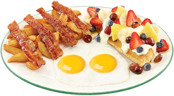 Find A Multitude Of Egg Dishes - Cora Breakfast (600x330), Png Download