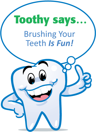 It's Up To You, Parents And Caregivers, To Teach Your - Smiling Tooth (490x672), Png Download