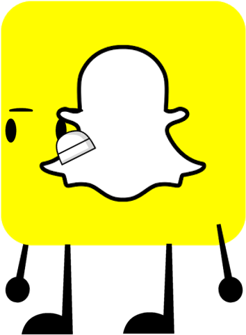 Snapchat - Snapchat App Icon Transparent (361x486), Png Download