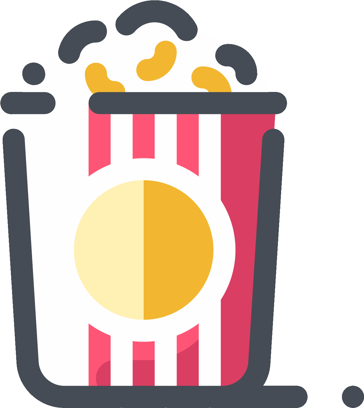 Popcorn Icon - Film (1600x1600), Png Download
