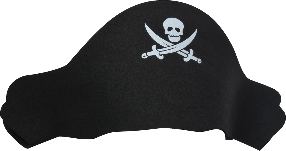 Pirate Hat, , Large - Sjørøverhatt (1004x533), Png Download