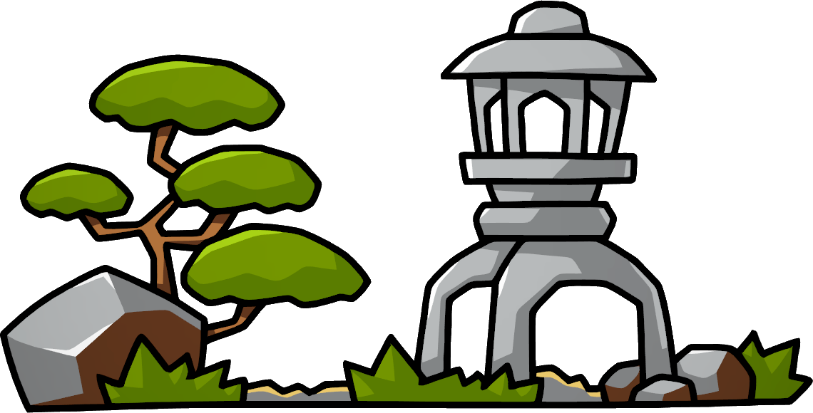 Japanese Garden Clipart - Clip Art (1140x580), Png Download
