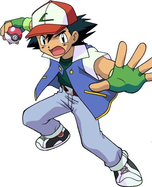 Ash Ketchum Download Png Image - Ash Ketchum Puzzle League (530x669), Png Download