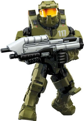 Master Chief - Halo Mega Construx Master Chief (330x500), Png Download