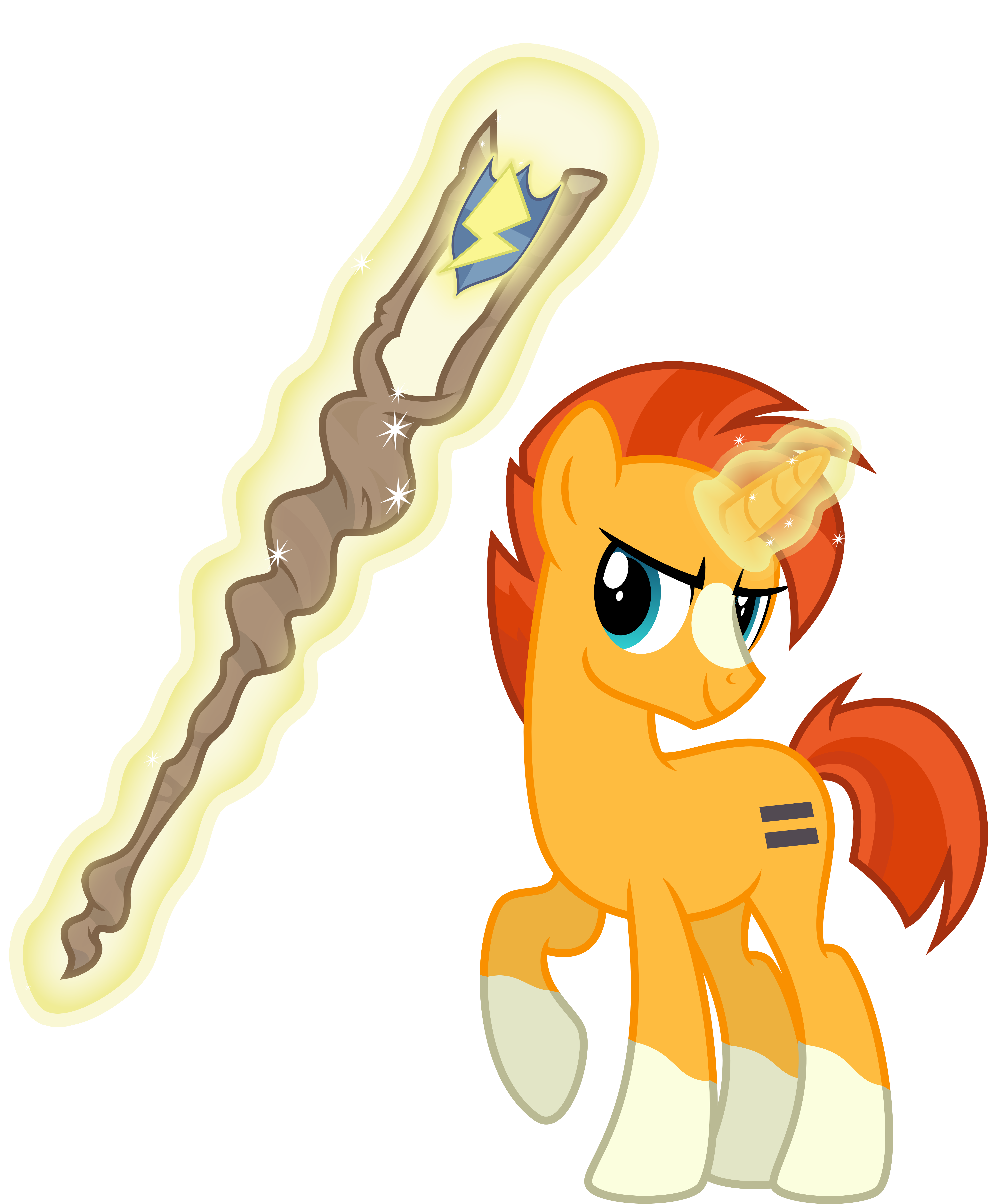 Uploaded - Mlp Flash Sentry Vs Sunburst (5063x6167), Png Download