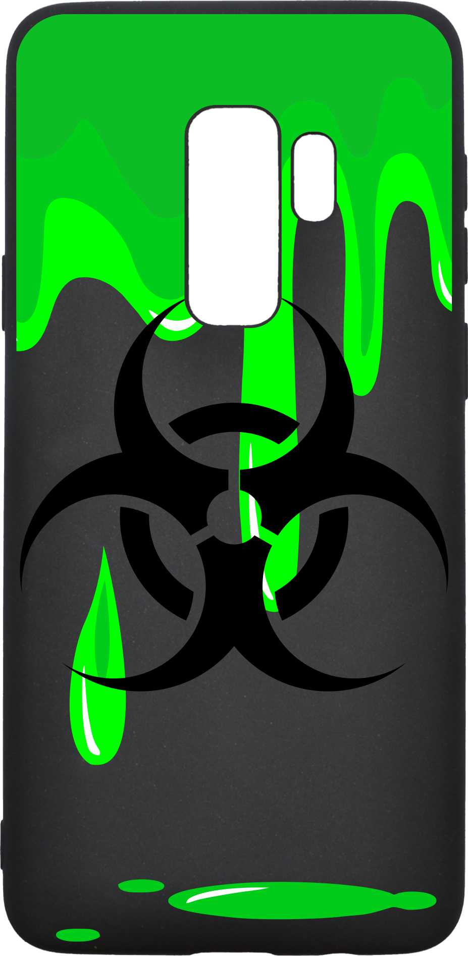 Biohazard Symbol (927x1894), Png Download