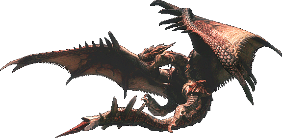 Monster Hunter World Png Image Transparent - Monster Hunter Monsters Rathalos (575x283), Png Download
