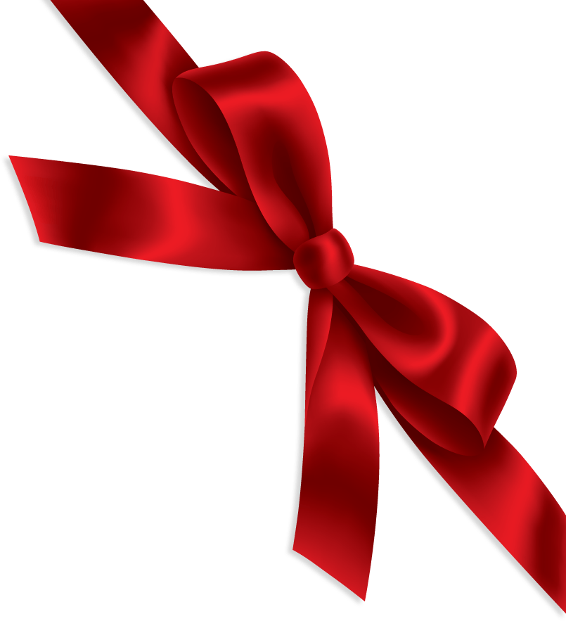 Red-ribbon - Gratitude Journal 365 Days Of Thanksgiving: Time (805x883), Png Download