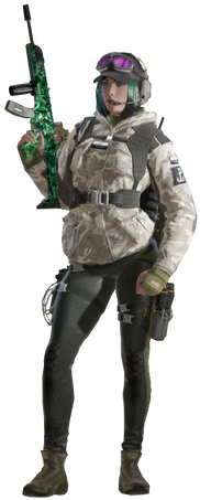 Elarainbow Six Siege - Ela Siege Render (1024x576), Png Download