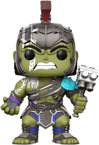 Hulk Gladiator Bobble-head - Funko Pop Thor Ragnarok Hulk (709x709), Png Download