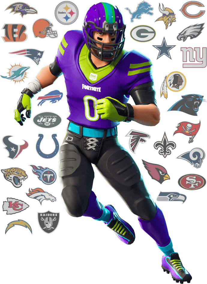 Nfl Male - Spike - Referee Skins In Fortnite (1024x1024), Png Download