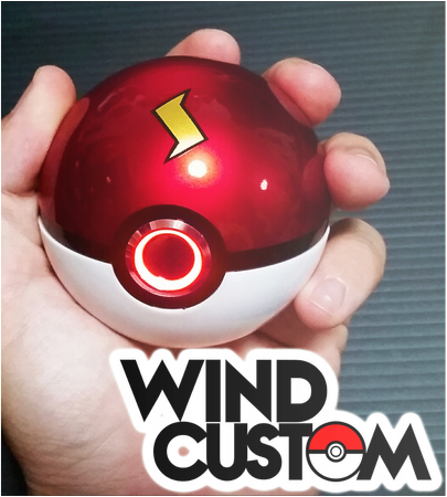 Pokeball With Ringlight, Pokemon Cosplay - Pokeball For Sale (405x450), Png Download