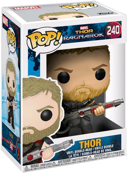 Thor Pop Vinyl Figure - Marvel Number 1 Funko (600x600), Png Download