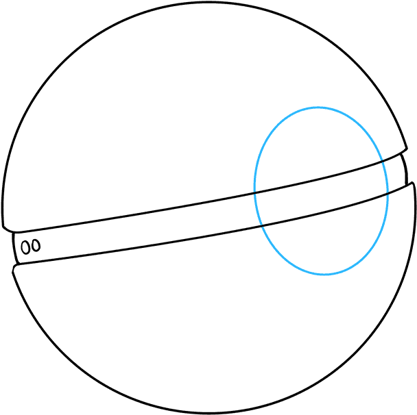How To Draw Poke Ball - Drawing (680x678), Png Download
