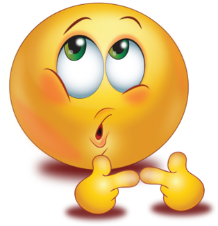 Shy Face With Touching Fingers - Shy Face Emoji (384x384), Png Download