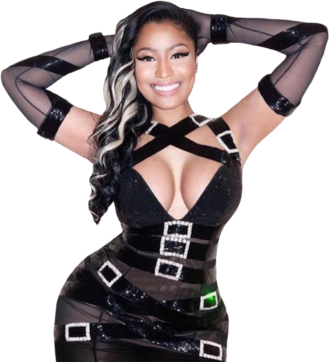 Nicki Minaj - Hq Nicki Minaj 2017 (692x750), Png Download