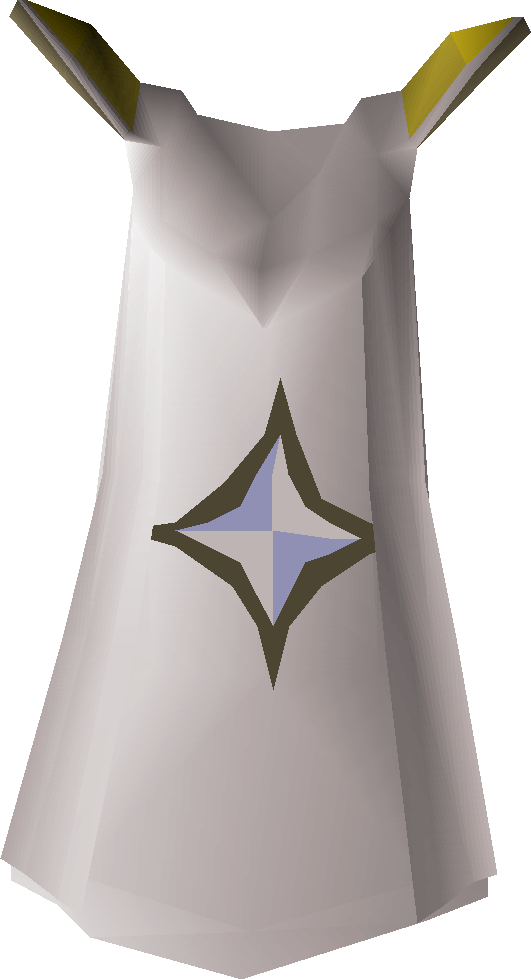 Prayer Cape Detail - Untrimmed Prayer Cape Osrs (531x979), Png Download