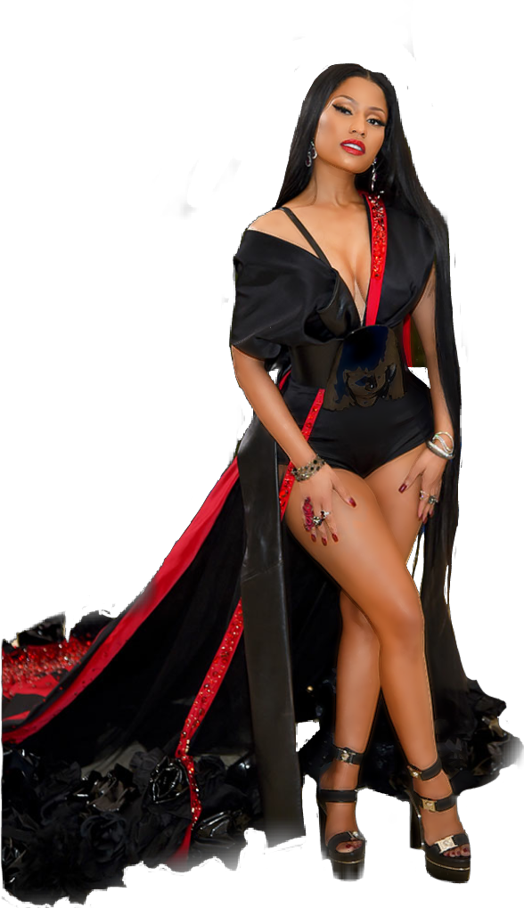 Banner Library Library Barbie Clipart Nicki Minaj - Nicki Minaj No Background (588x1019), Png Download