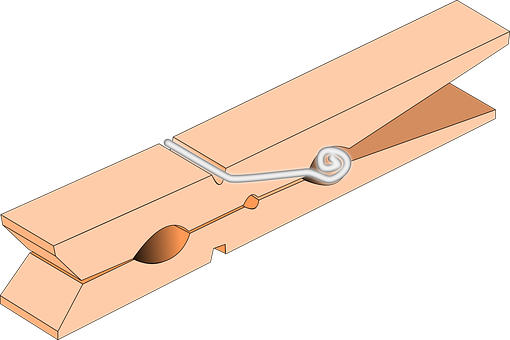 Tweezers, Wood, Dryer, Clothespin - Jepitan Foto Png (510x340), Png Download