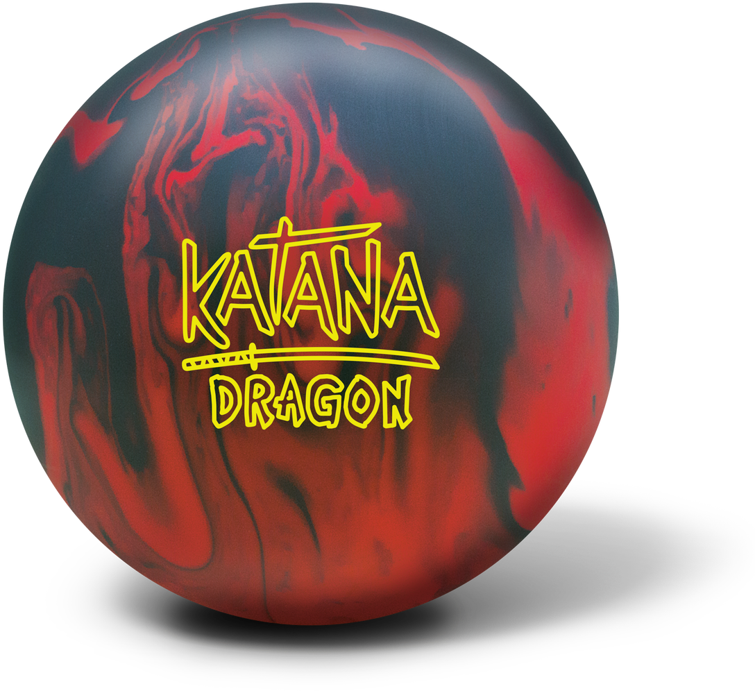Radical Katana Dragon Bowling Ball - Katana Dragon Bowling Ball Review (1280x1280), Png Download