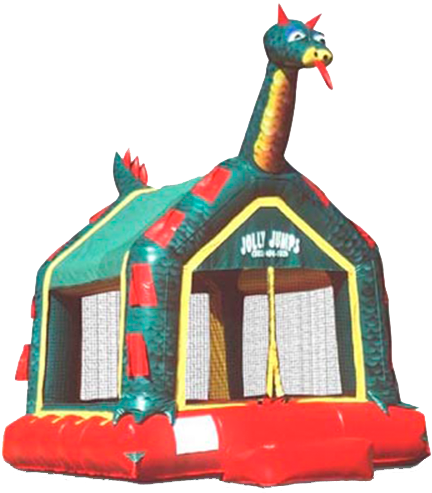 Dragon Bounce House - Dragon Bouncy House (500x500), Png Download