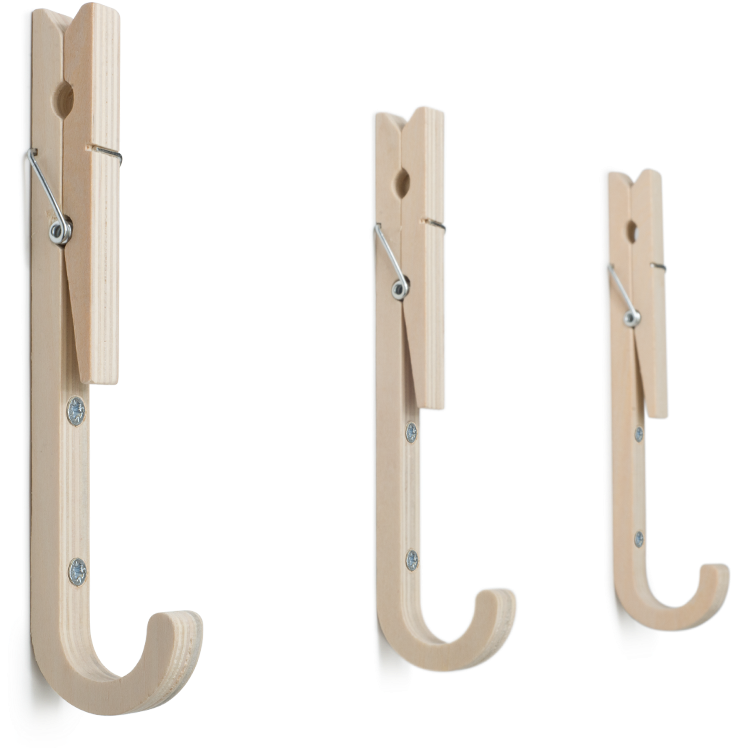 Clothespin Png Free - J-pegs Coat Hooks (1020x750), Png Download