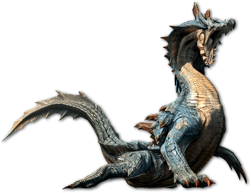 Lagiacrus - Monster Hunter Tri Lagiacrus (976x749), Png Download