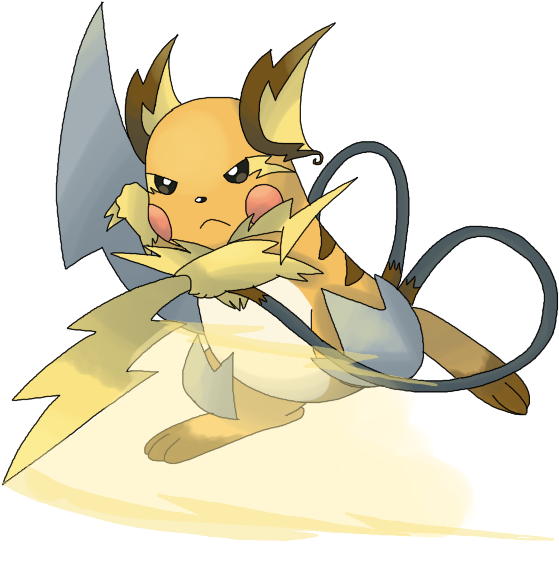 Png - Raichu (650x650), Png Download