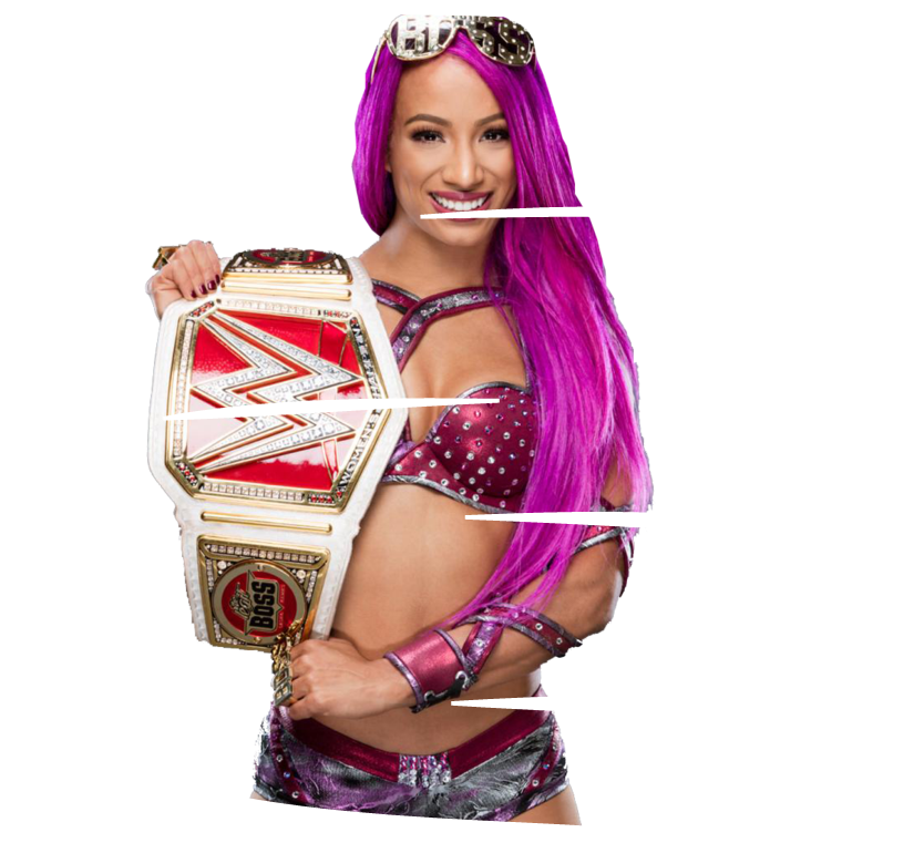 Sticker By Samantha Jimenez - Sasha Banks (834x770), Png Download