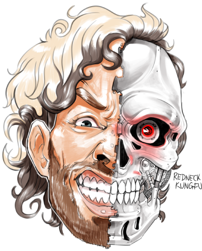 Kenny-omega - Kenny Omega Drawings (500x500), Png Download