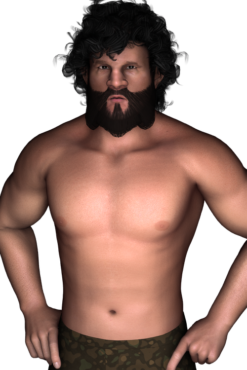 Kenny Omega Render - Rendering (500x750), Png Download