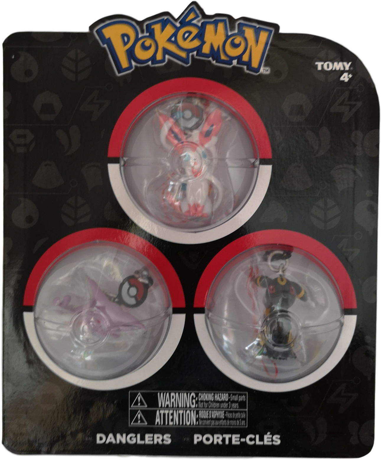 Pokemon 3 Pack Eeveelution Danglers (1640x1840), Png Download