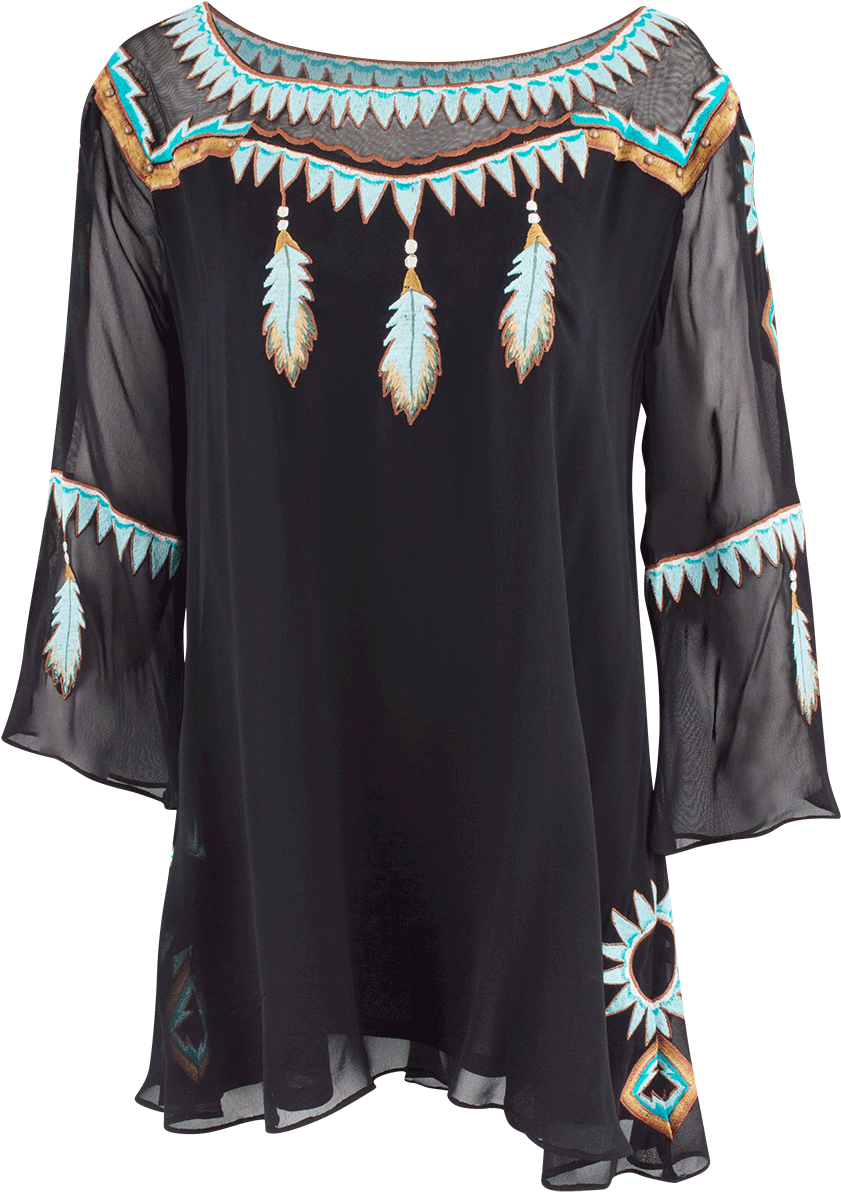 Vintage Collection Dream Catcher Tunic - Dreamcatcher (870x1280), Png Download