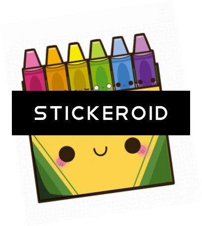 Crayons - Graphic Design (408x456), Png Download