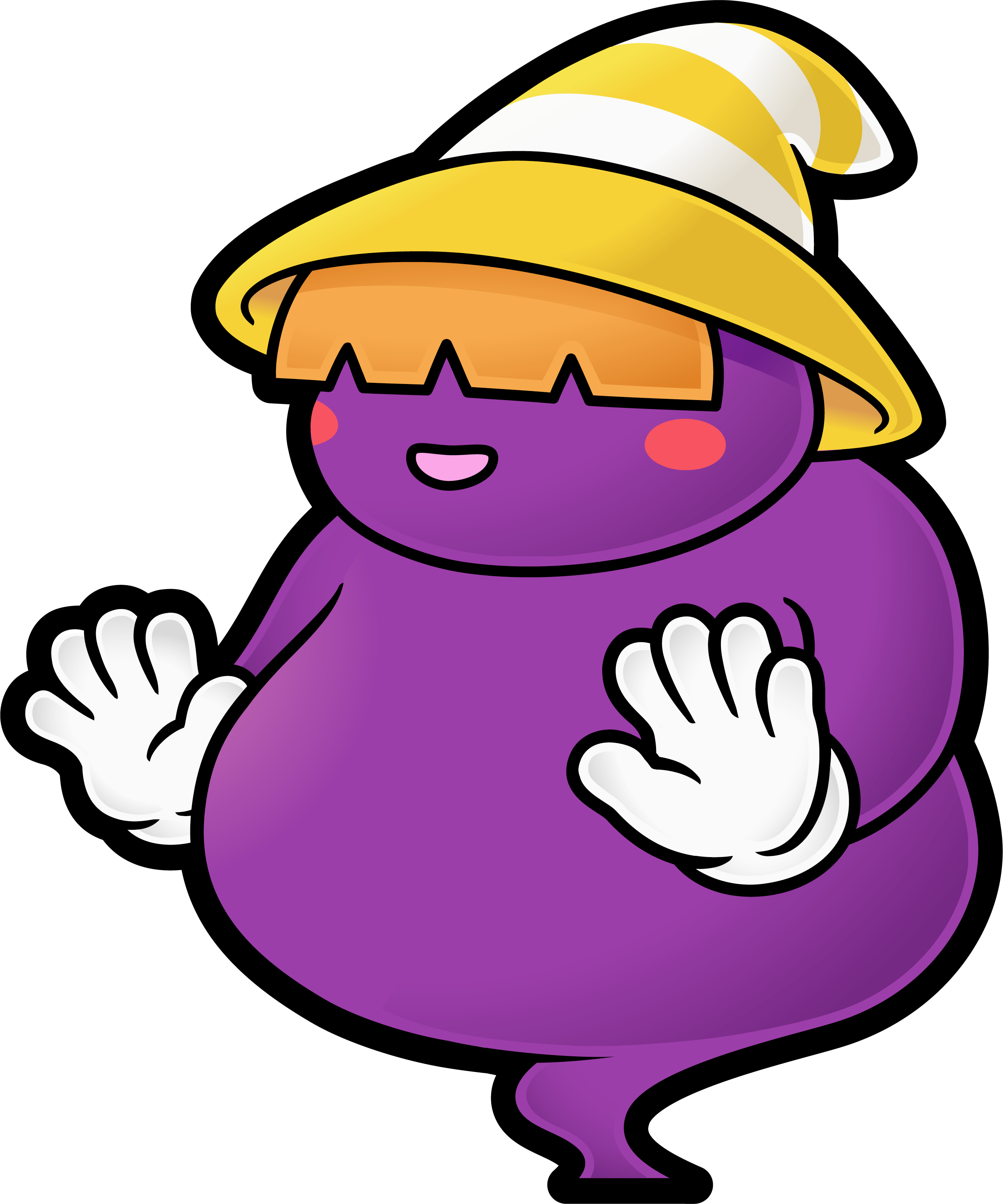 Paper Mario The Thousand Year Door Marilyn (2567x3082), Png Download