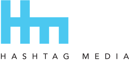 Hashtag Media - Hashtag Media Png (500x243), Png Download
