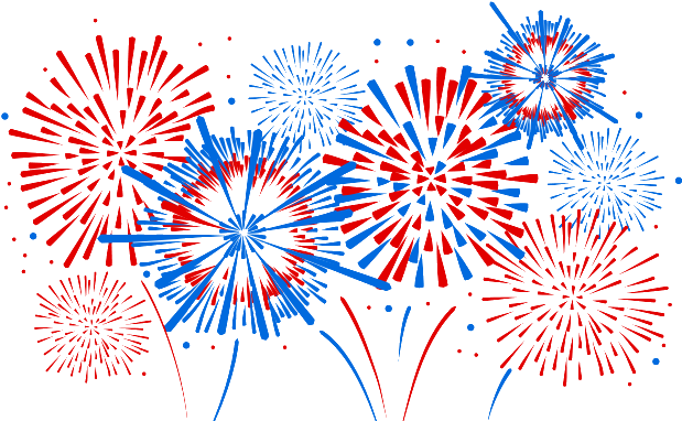 Fireworks Displays - Fourth Of July Png (700x400), Png Download