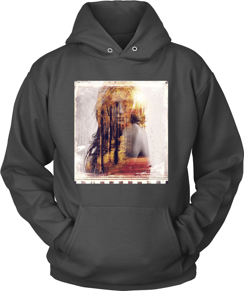 Autumn Forest Silhouette - Senior Hoodie Ideas 2019 (1000x1000), Png Download