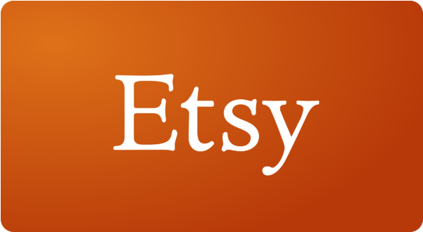 Etsy Black And White Logo (800x600), Png Download