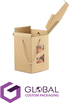 Custom Hexagon Large Packaging Boxes - Box (400x400), Png Download