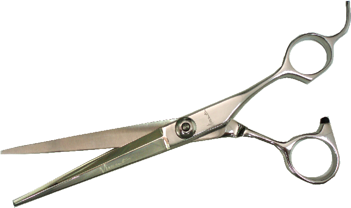 Barber Scissors Png - Hair-cutting Shears (739x453), Png Download
