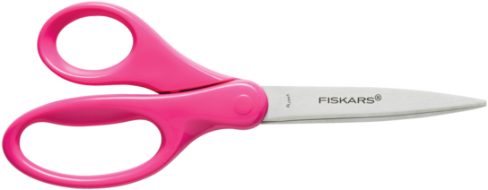 5358 Pink Pp - Pink Fiskars Scissors (555x416), Png Download