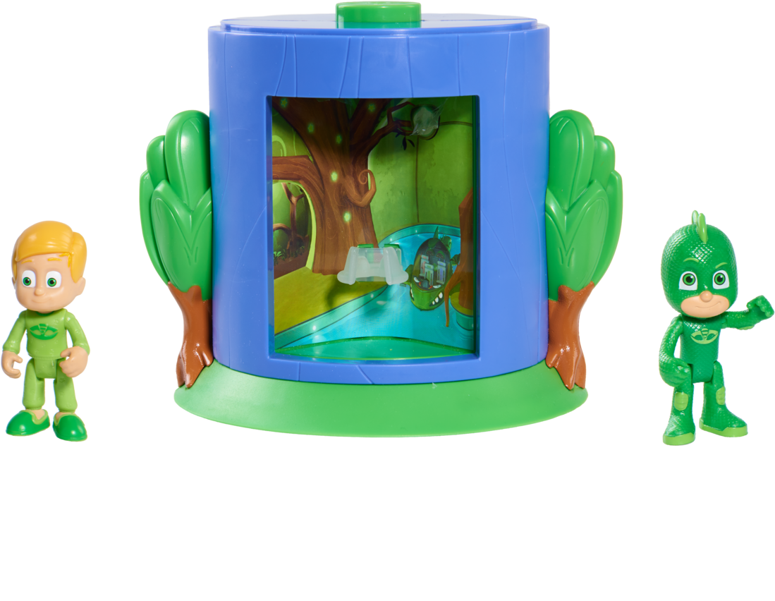 Pj Masks Transforming Figure ,gekko, , Large - Pj Mask Transforming Figure Set (1800x1201), Png Download