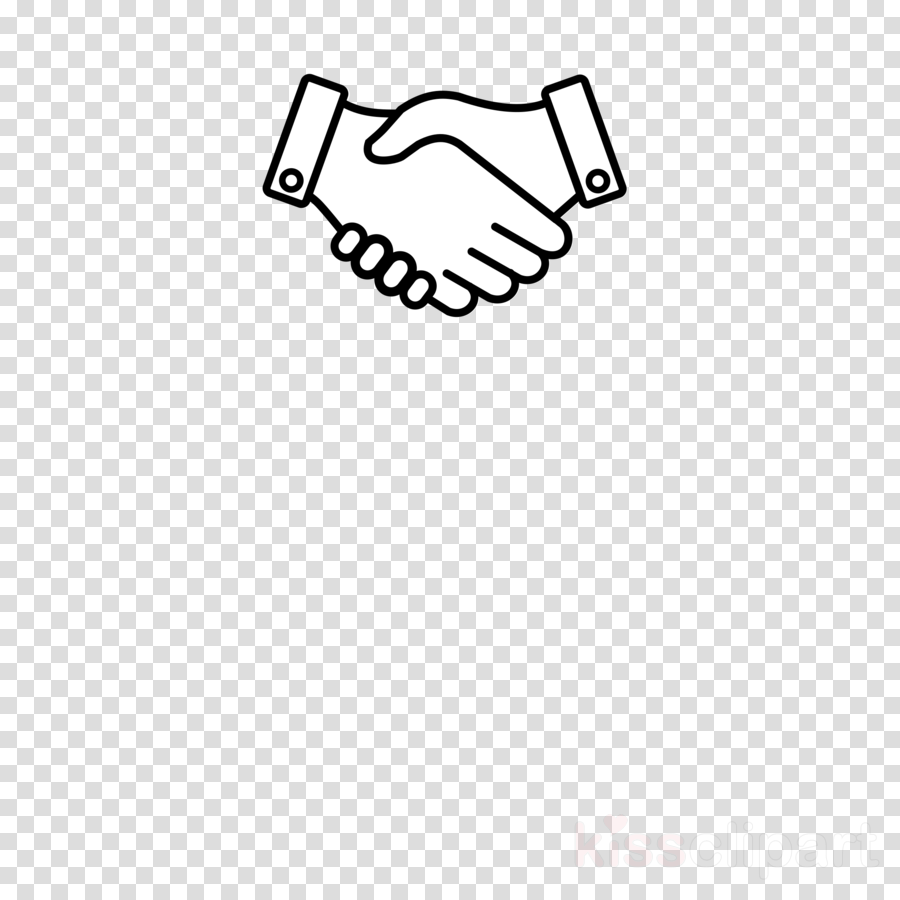 Download Handshake White Png Clipart Computer Icons - Wolf Logo Transparent Background (900x900), Png Download