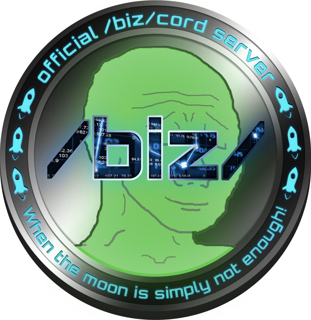 Join The /biz/ Discord Server We Do Daily Ama's With - Emblem (1056x1087), Png Download