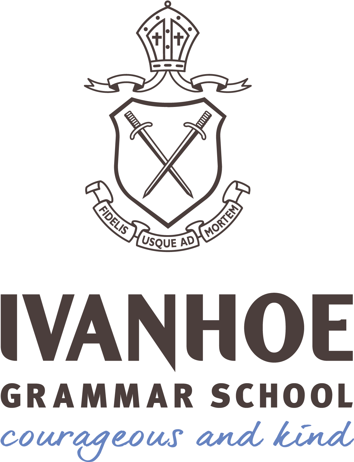 Ivanhoe Grammar School - Ivanhoe Grammar School Logo (1418x1654), Png Download