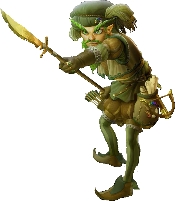 M Gnome Bard D - Gnome Fantasy (750x829), Png Download
