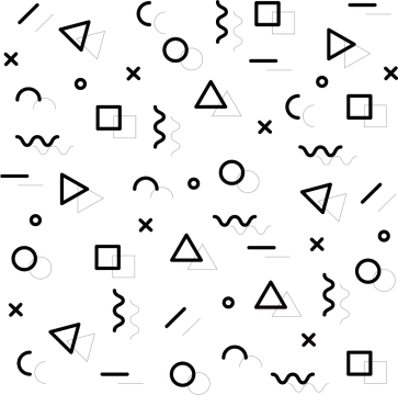 Confetti Overlay Pattern - اشکال هندسی در گرافیک (363x360), Png Download