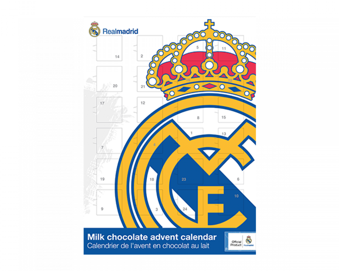 Real Madrid Advent Calendar - Real Madrid Club Badge (1140x912), Png Download