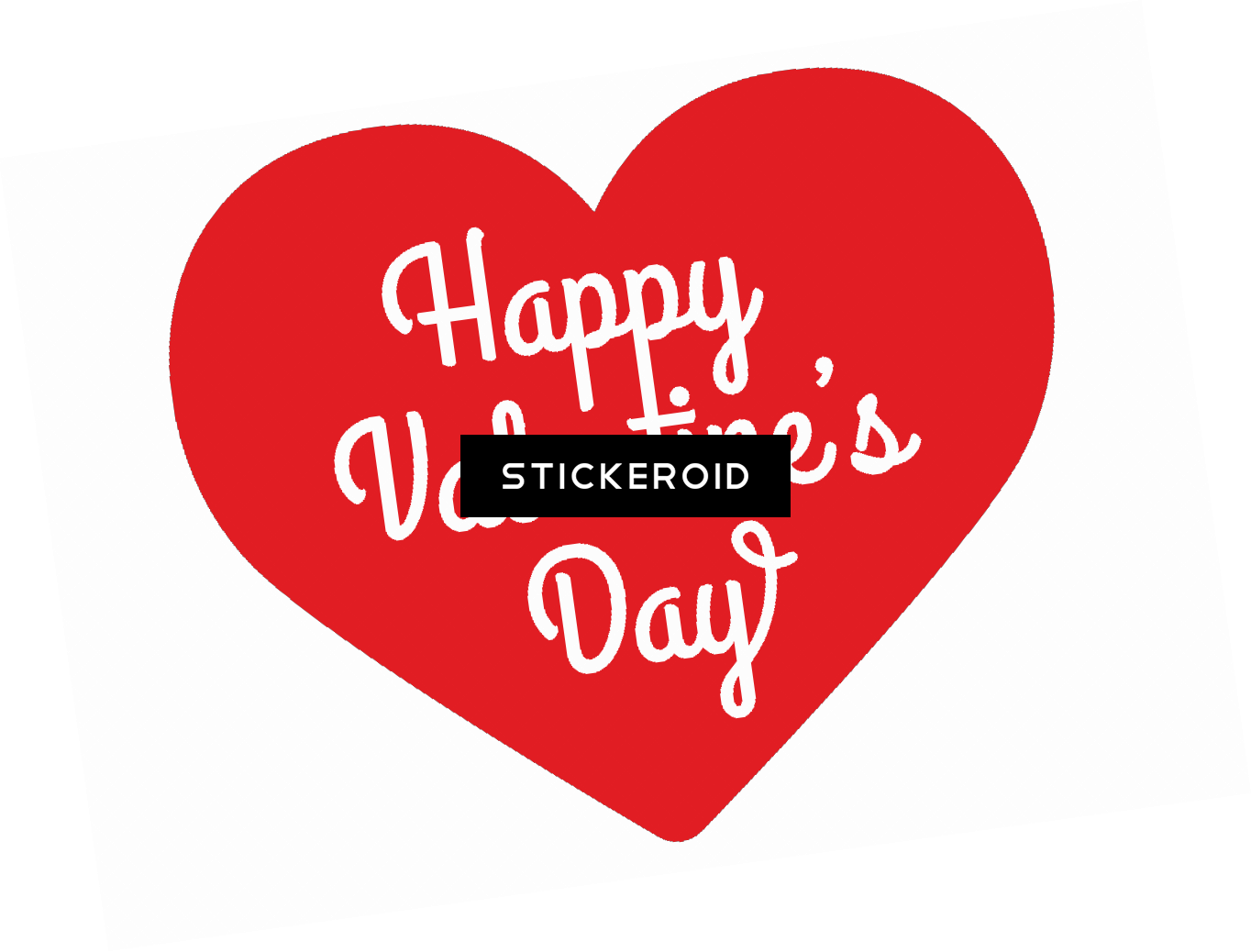 Happy Valentines Day Holidays - Throw Pillow (1364x1038), Png Download